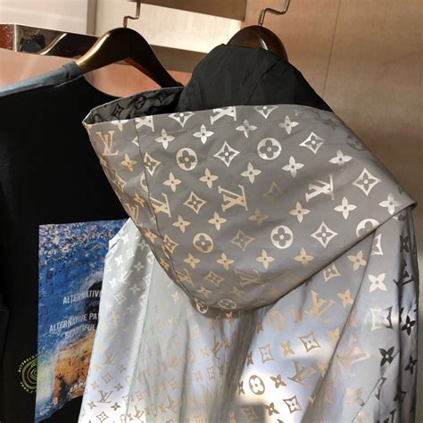 reflective windbreaker louis vuitton|louis vuitton windbreaker jacket.